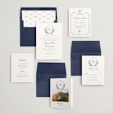 "Lavender" - Wedding Invitations in Tuscany by Claudia Orengo - Invitation Suite