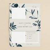 "Adore You" - Wedding Invitations in Great Lakes by Design Lotus - Assembled