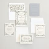 "Wild Flora" - Wedding Invitations in Meadow by Kristen Smith - Invitation Suite