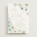 "Whispered" - Wedding Invitations in Springtime by Design Lotus - Front