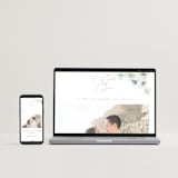 "Whispered" - Wedding Invitations in Springtime by Design Lotus - FREE Wedding Website