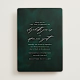 "emerald" - Wedding Invitations in Emerald by Andrea Cernin - Front