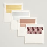 "Emyn" - Wedding Invitations in Burgundy by Itsy Belle Studio - Envelope Liner Options