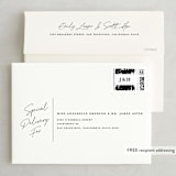 "Landscape" - Wedding Invitations in Black Tie by Laura Hamm - FREE Recipient Addressing