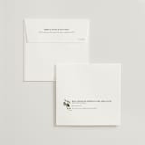 "Watercolor Wreath" - Wedding Invitations in Linen by Katrina Crouch - FREE Recipient Addressing