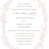 "Gathered" - Wedding Invitations in Blossom by Kimberly FitzSimons - Close-Up