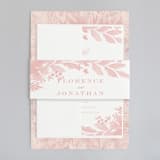 "Summer Bliss" - Wedding Invitations in Blush by Grace Kreinbrink - Assembled