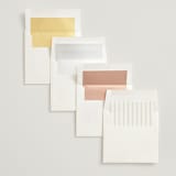 "Garden View" - Wedding Invitations in Peach by Everett Paper Goods - Envelope Liner Options