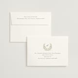 "flowering arch" - Wedding Invitations in Sage by Lori Wemple - FREE Recipient Addressing