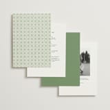"Summer Linen" - Wedding Invitations in Garden by Kelly Schmidt - Back of Card Options