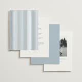 "briland" - Wedding Invitations in Sky by Sara Hicks Malone - Back of Card Options