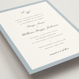 "briland" - Wedding Invitations in Sky by Sara Hicks Malone - Detail