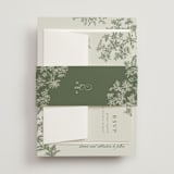"Vintage Tropics" - Wedding Invitations in Jungle by Jenna Holcomb - Assembled with Belly Band