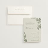 "Vintage Tropics" - Wedding Invitations in Jungle by Jenna Holcomb - Invitation with Envelope