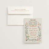 "Chantilly" - Wedding Invitations in Sunset by Maja Cunningham - Invitation with Envelope