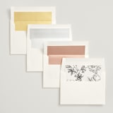"legacy" - Wedding Invitations in Pure by Design Lotus - Envelope Liner Options