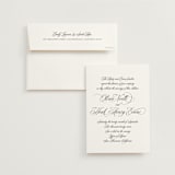 "legacy" - Wedding Invitations in Pure by Design Lotus - Invitation with Envelope