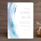 "apogean tide" - Wedding Invitations in Lagoon by Jennifer Wick - Front