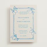 "Mediterraneo" - Wedding Invitations in Ocean by Pati Cascino - Front