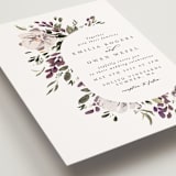 "iliya" - Wedding Invitations in Bordeaux by Itsy Belle Studio - Close-Up
