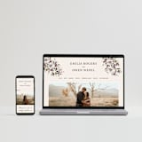 "iliya" - Wedding Invitations in Bordeaux by Itsy Belle Studio - FREE Wedding Website