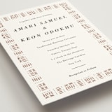 "Amari" - Wedding Invitations in Ivory by Oma N. Ramkhelawan - Detail