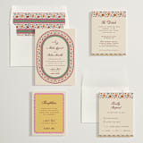 "Mughal Gardens" - Wedding Invitations in Ivory by Sherley Ferreira - Invitation Suite