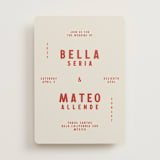 "Coyota" - Wedding Invitations in Sierra by Ani Somi - Front