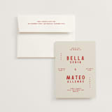 "Coyota" - Wedding Invitations in Sierra by Ani Somi - Invitation with Envelope