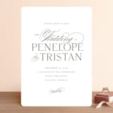 "calisson" - Wedding Invitations in Mist by chocomocacino - Front