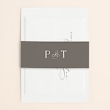 "calisson" - Wedding Invitations in Mist by chocomocacino - Assembled