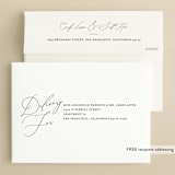 "Us" - Wedding Invitations in Tuxedo by Leah Bisch - FREE Recipient Addressing