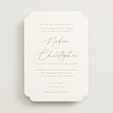 "spiku" - Wedding Invitations in Pearl by chocomocacino - Front