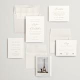 "spiku" - Wedding Invitations in Pearl by chocomocacino - Invitation Suite