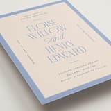 "Threaded" - Wedding Invitations in Canopy by Pixel and Hank - Detail