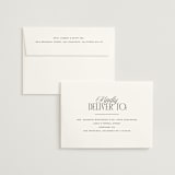 "Threaded" - Wedding Invitations in Suit by Pixel and Hank - FREE Recipient Addressing