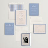 "Threaded" - Wedding Invitations in Canopy by Pixel and Hank - Invitation Suite