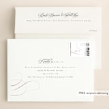 "Foundry" - Wedding Invitations in Rose Quartz by Kristie Kern - FREE Recipient Addressing