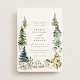 "Great Outdoors" - Wedding Invitations in Forest by Petra Kern - Front