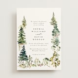 "Great Outdoors" - Wedding Invitations in Forest by Petra Kern - Front