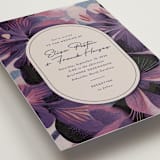 "Elisa" - Wedding Invitations in Orchid by Simona Camp - Detail