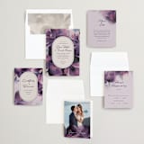 "Elisa" - Wedding Invitations in Orchid by Simona Camp - Invitation Suite