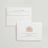 "Arched" - Wedding Invitations in Carnation by Brianne Larsen - FREE Recipient Addressing