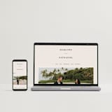 "Astoria" - Wedding Invitations in Linen by Kelly Schmidt - FREE Wedding Website