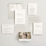 "Astoria" - Wedding Invitations in Silk by Kelly Schmidt - Invitation Suite