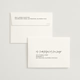 "Signed" - Wedding Invitations in Champagne by JoAnn Jinks - FREE Recipient Addressing