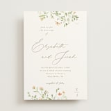 "Brynn" - Wedding Invitations in Toffee by Everett Paper Goods - Front