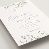 "Brynn" - Wedding Invitations in Truffle by Everett Paper Goods - Detail