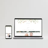 "Brynn" - Wedding Invitations in Toffee by Everett Paper Goods - FREE Wedding Website