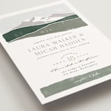 "Foothills" - Wedding Invitations in Grass by Alethea and Ruth - Detail